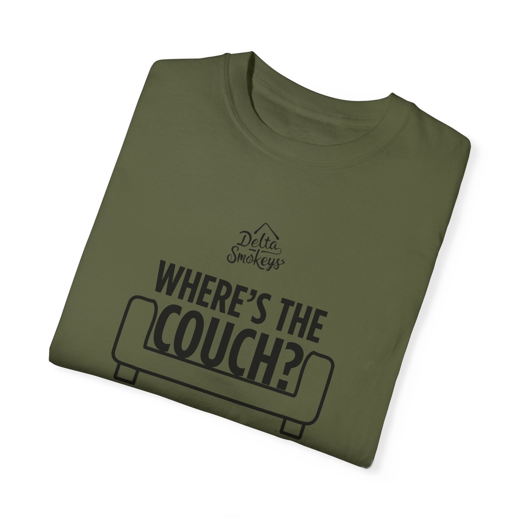 Delta Smokeys Unisex T-shirt - Where's the Couch?
