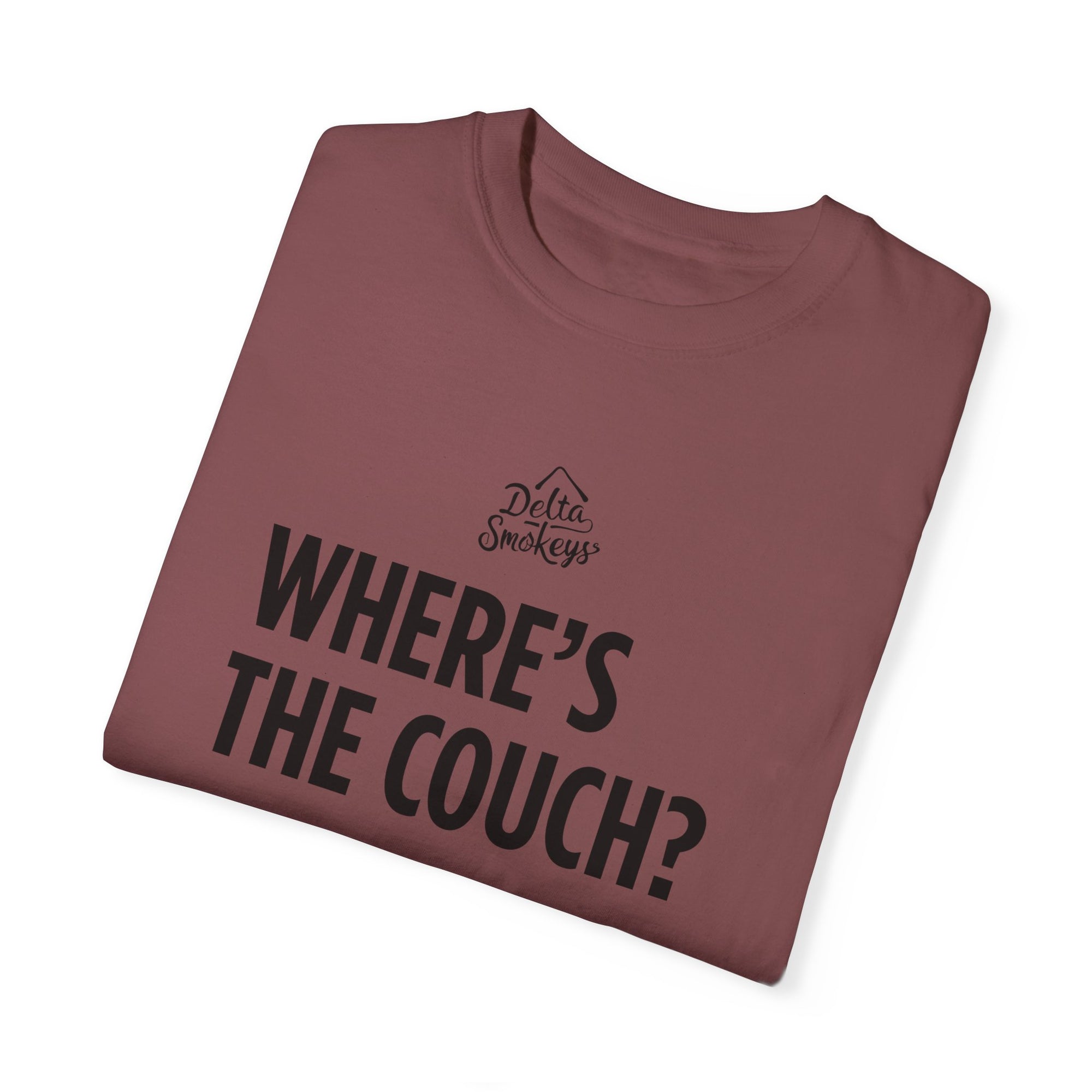 Delta Smokeys Unisex T-shirt - Where's the Couch?