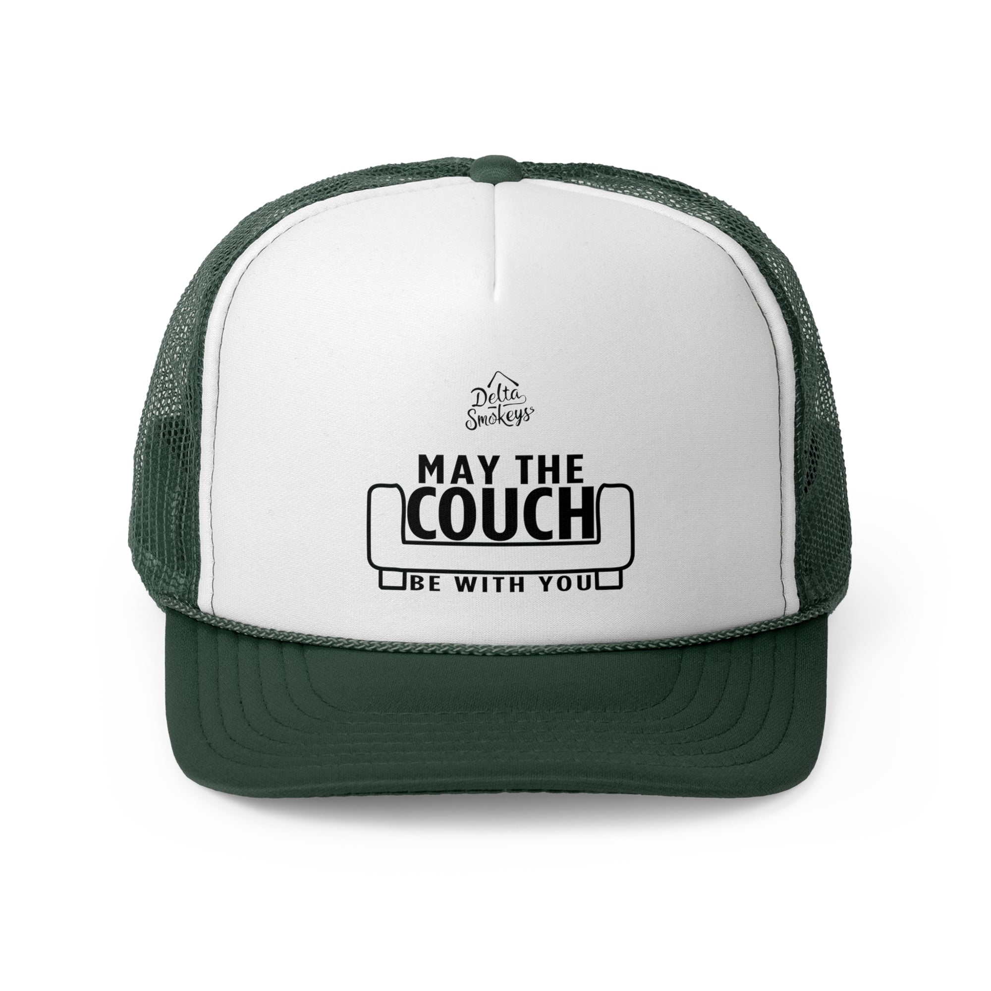 Delta Smokeys Trucker Hat - May the Couch Be With You