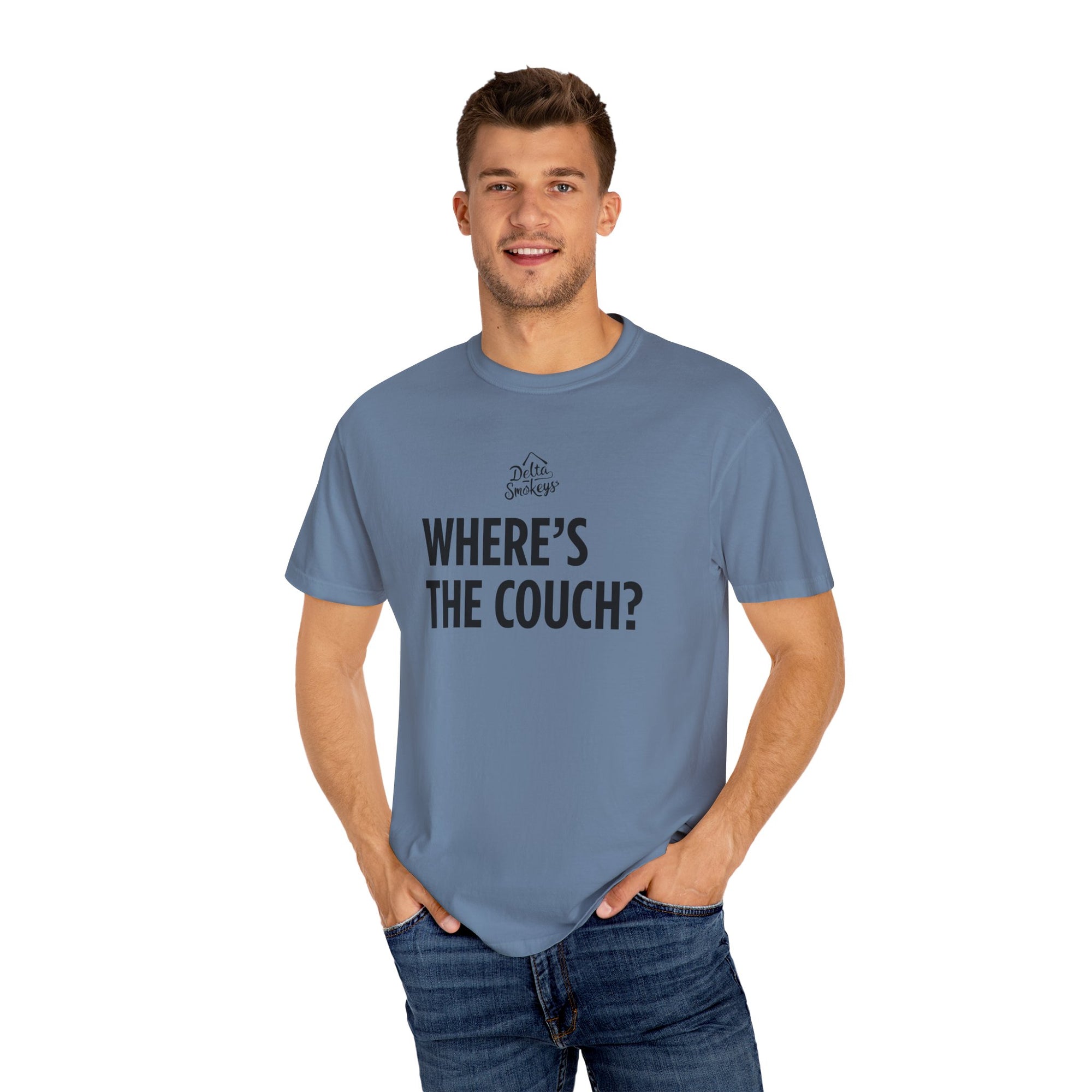 Delta Smokeys Unisex T-shirt - Where's the Couch?