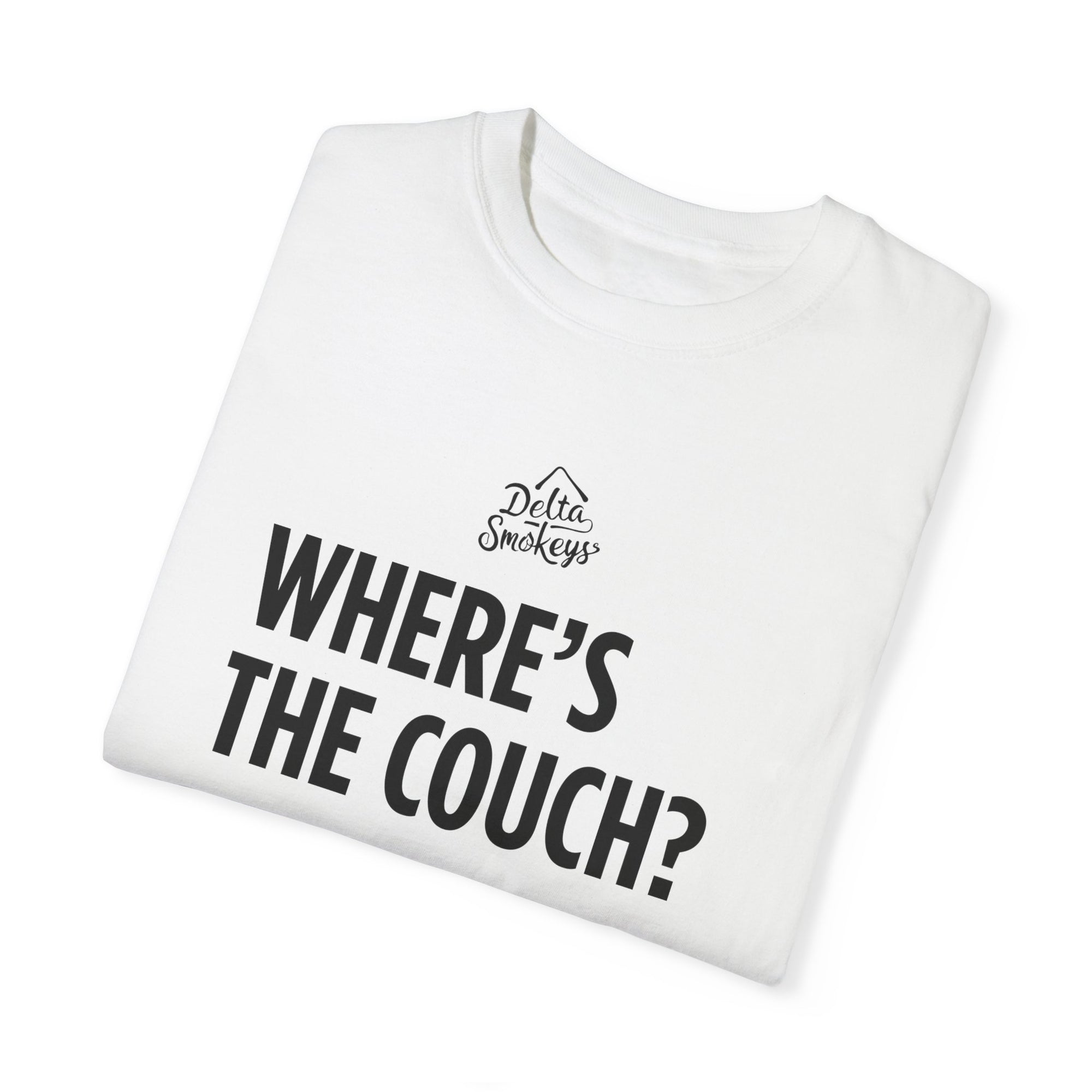Delta Smokeys Unisex T-shirt - Where's the Couch?