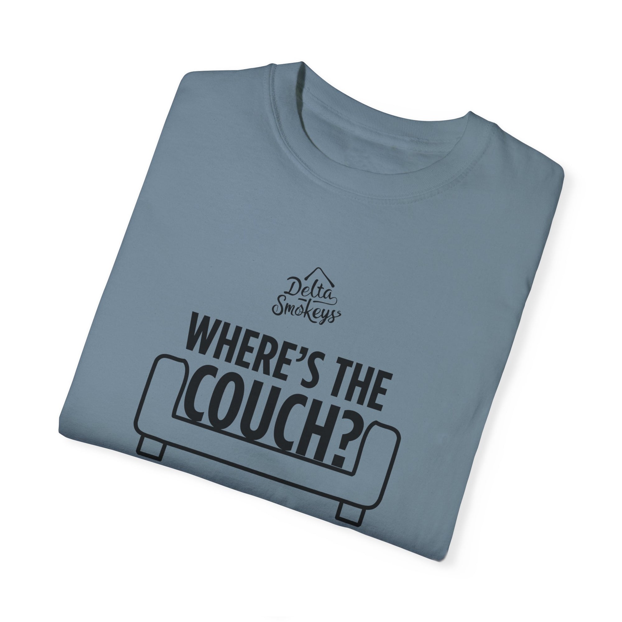 Delta Smokeys Unisex T-shirt - Where's the Couch?