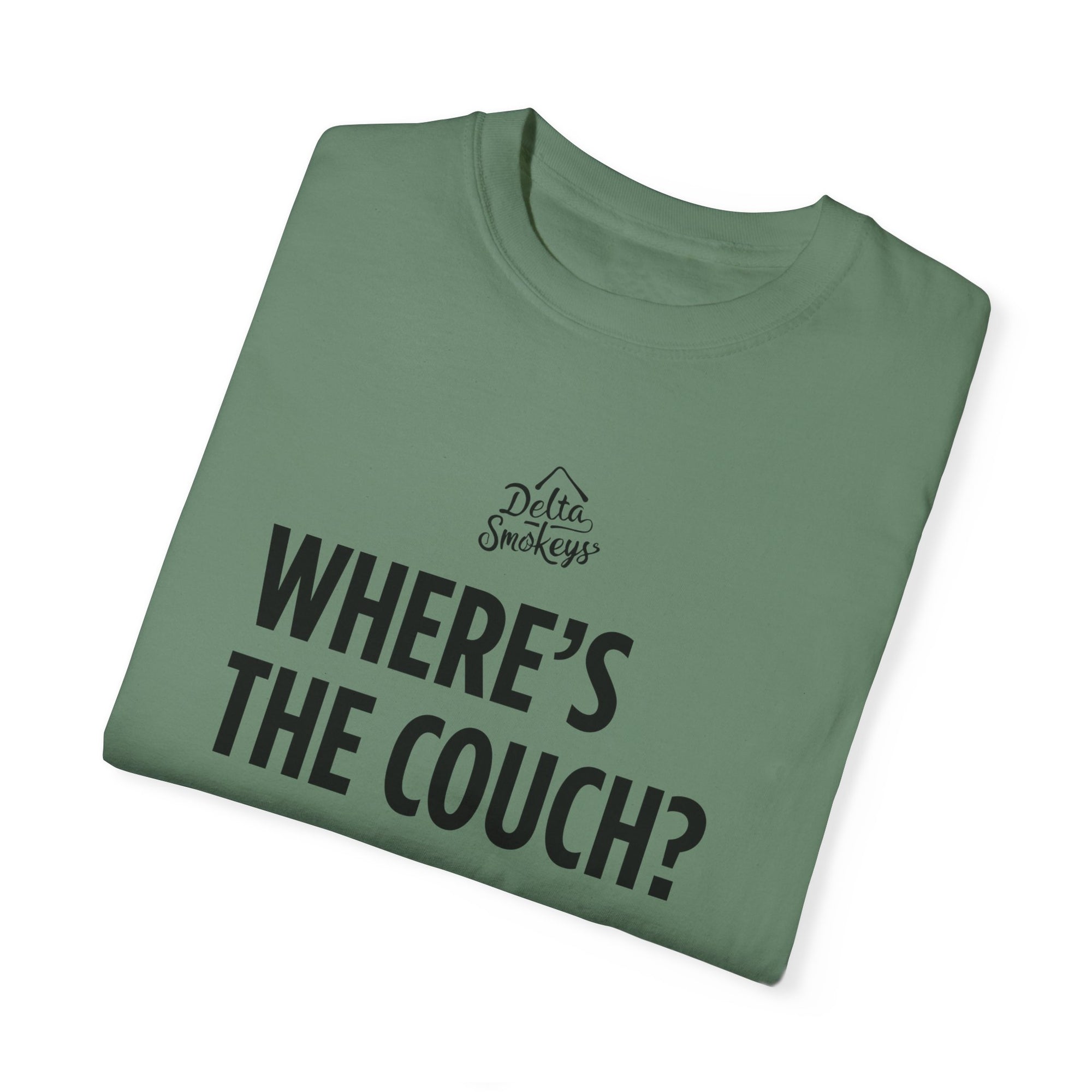 Delta Smokeys Unisex T-shirt - Where's the Couch?