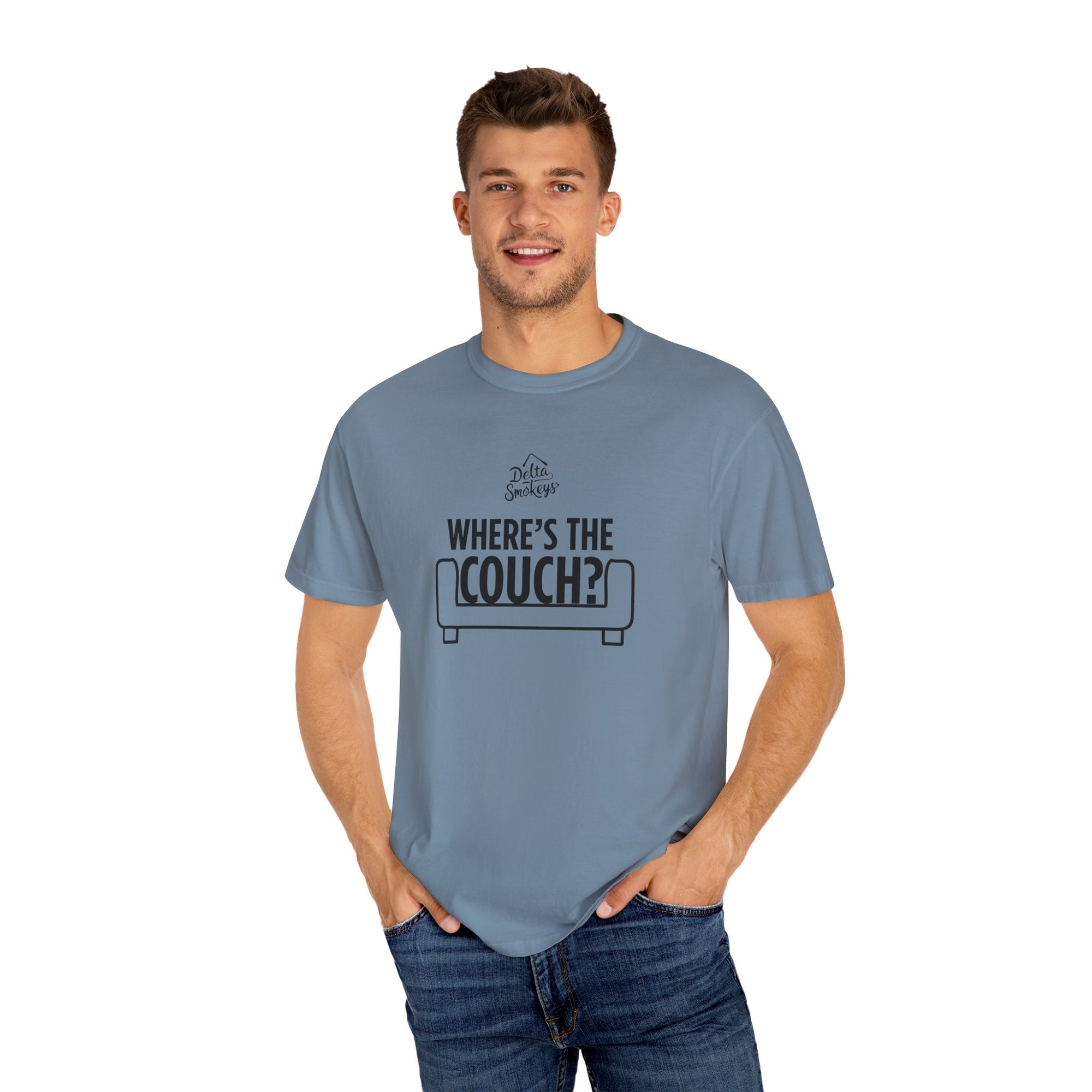 Delta Smokeys Unisex T-shirt - Where's the Couch?
