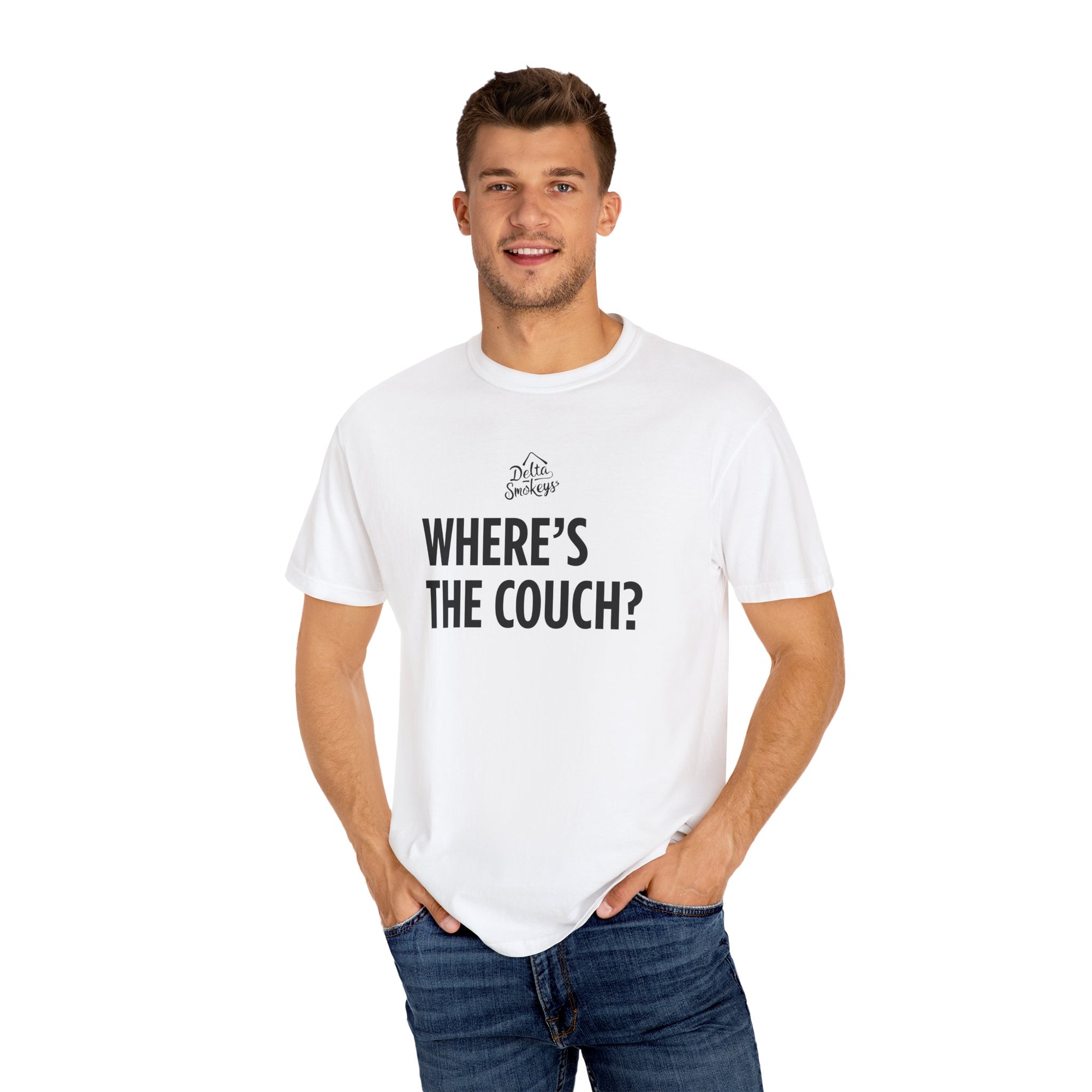 Delta Smokeys Unisex T-shirt - Where's the Couch?
