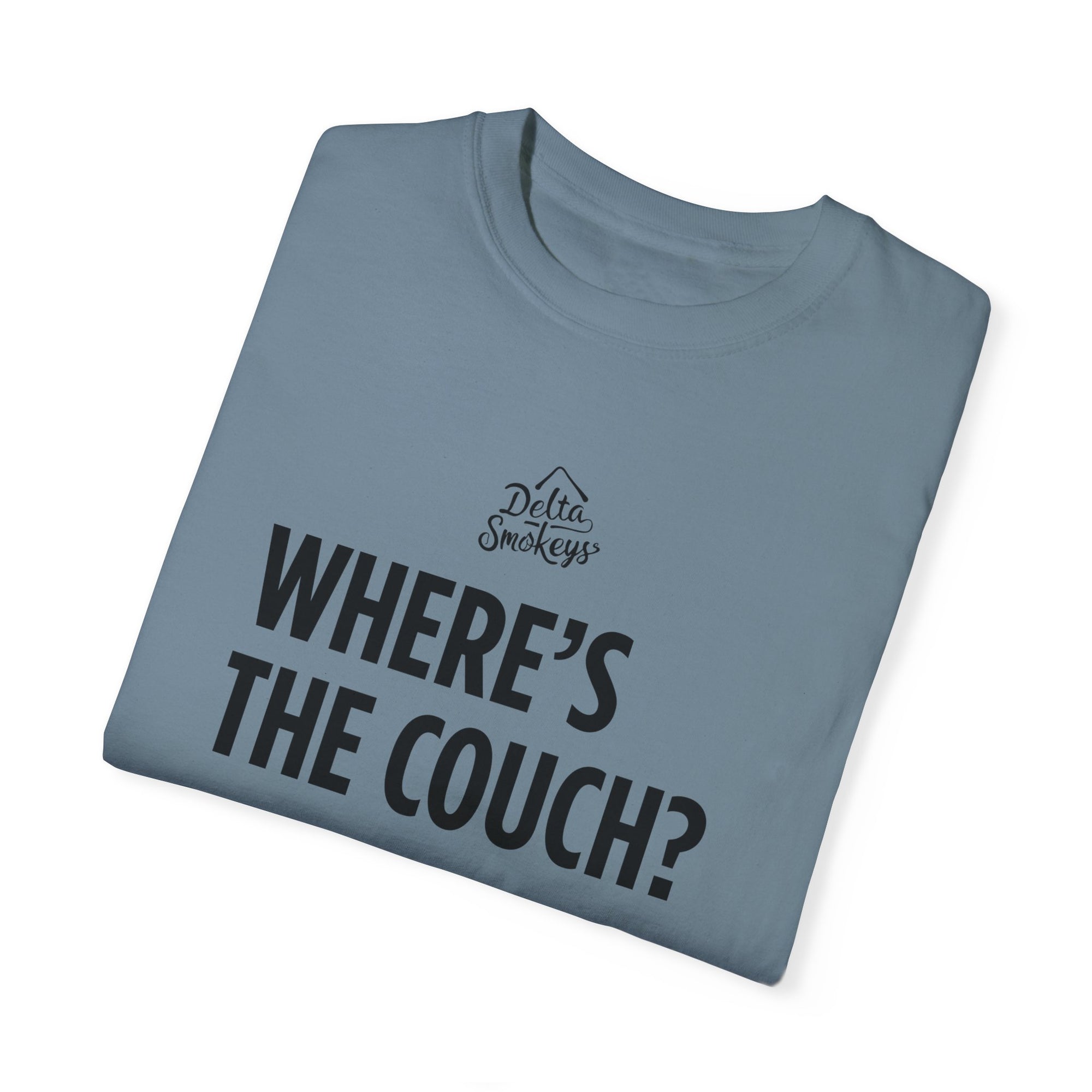 Delta Smokeys Unisex T-shirt - Where's the Couch?