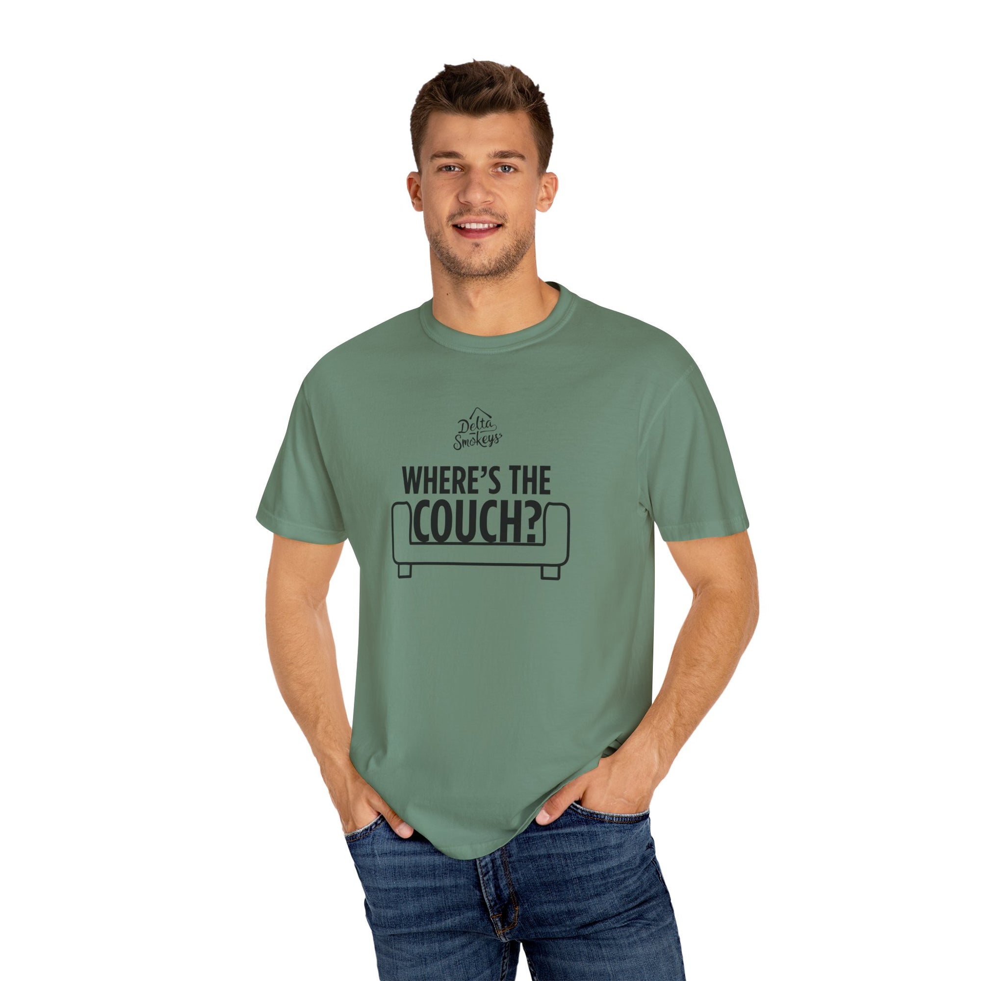 Delta Smokeys Unisex T-shirt - Where's the Couch?
