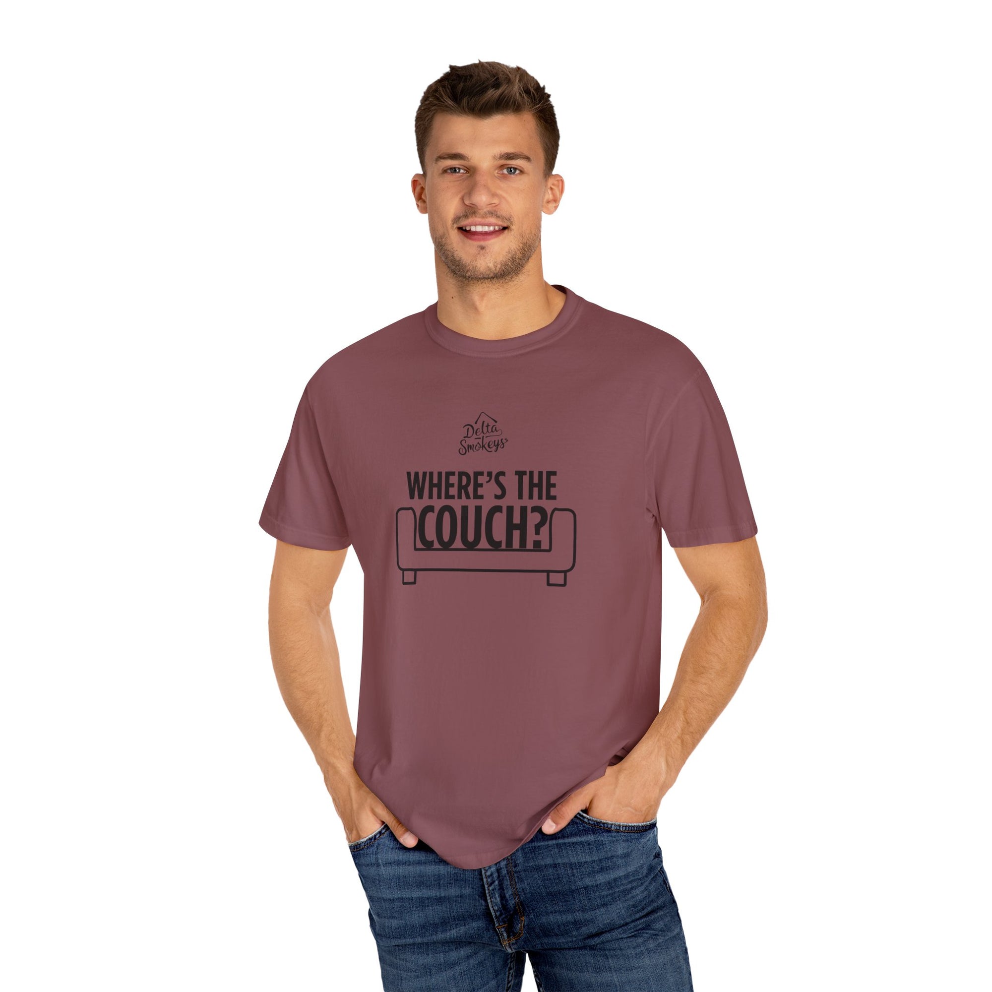 Delta Smokeys Unisex T-shirt - Where's the Couch?