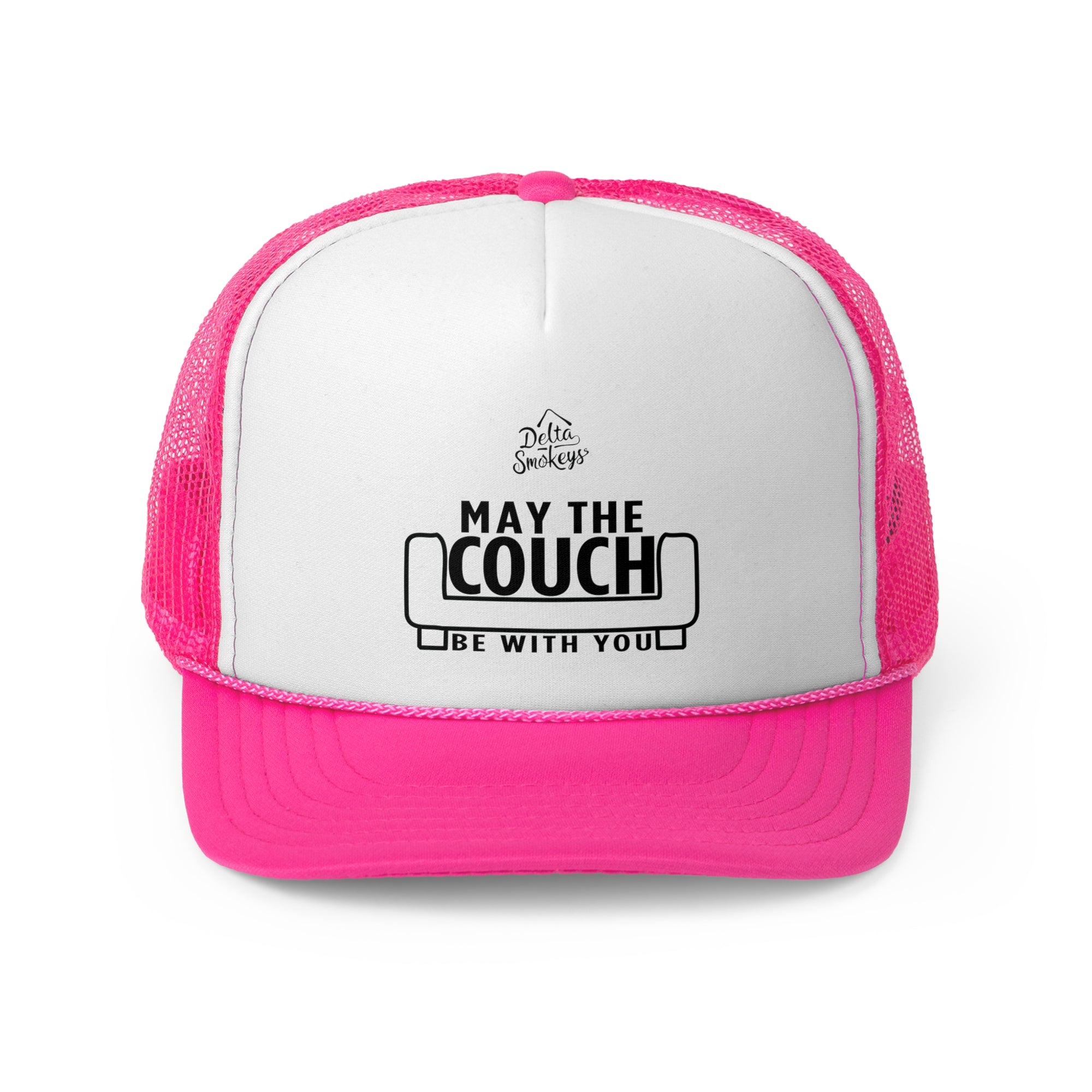 Delta Smokeys Trucker Hat - May the Couch Be With You