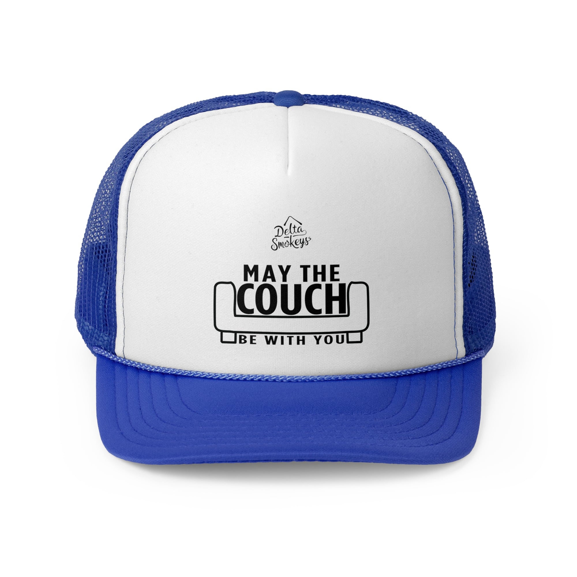 Delta Smokeys Trucker Hat - May the Couch Be With You