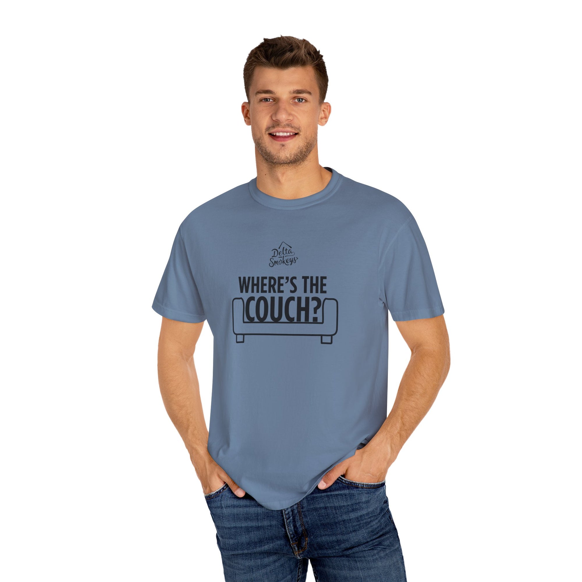 Delta Smokeys Unisex T-shirt - Where's the Couch?