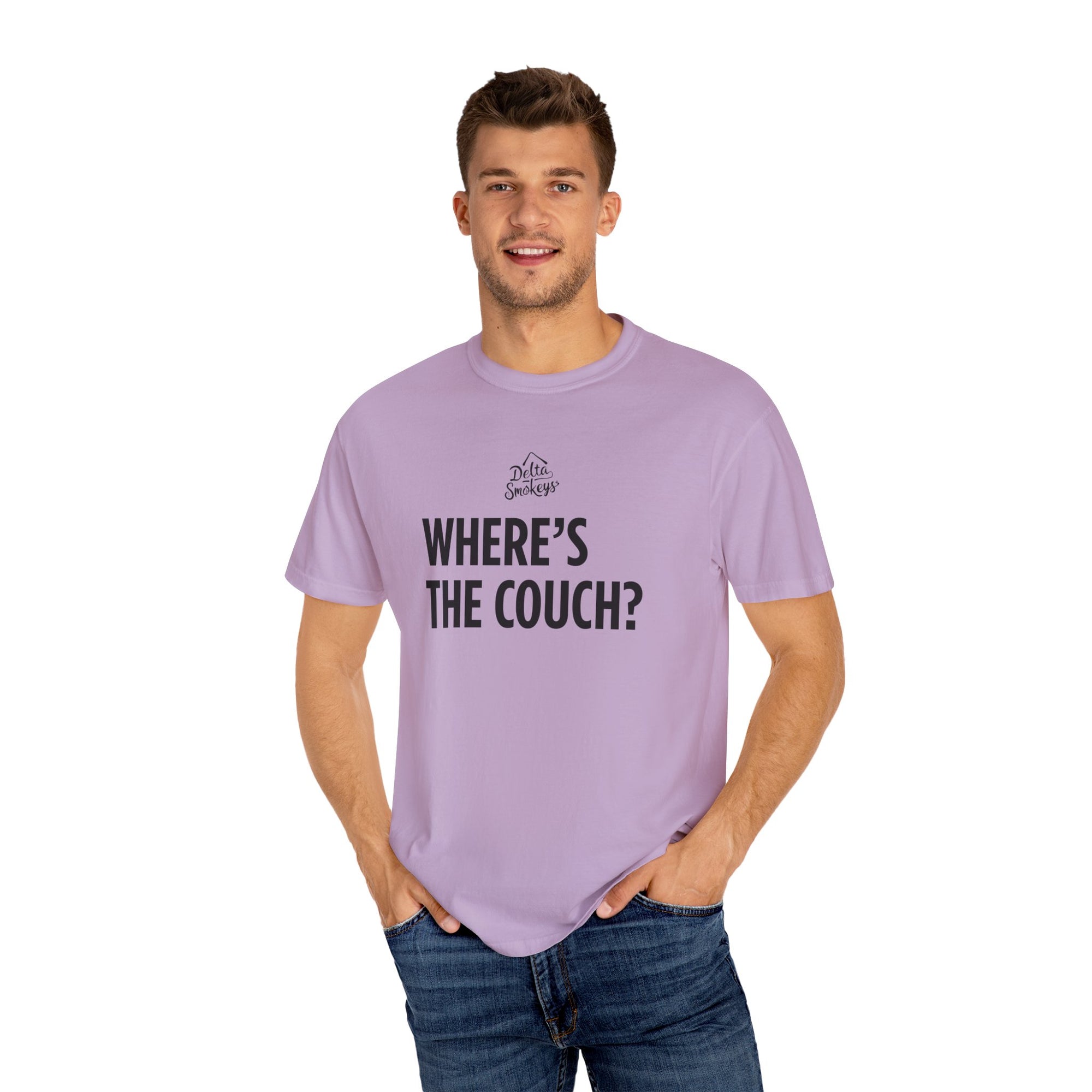 Delta Smokeys Unisex T-shirt - Where's the Couch?