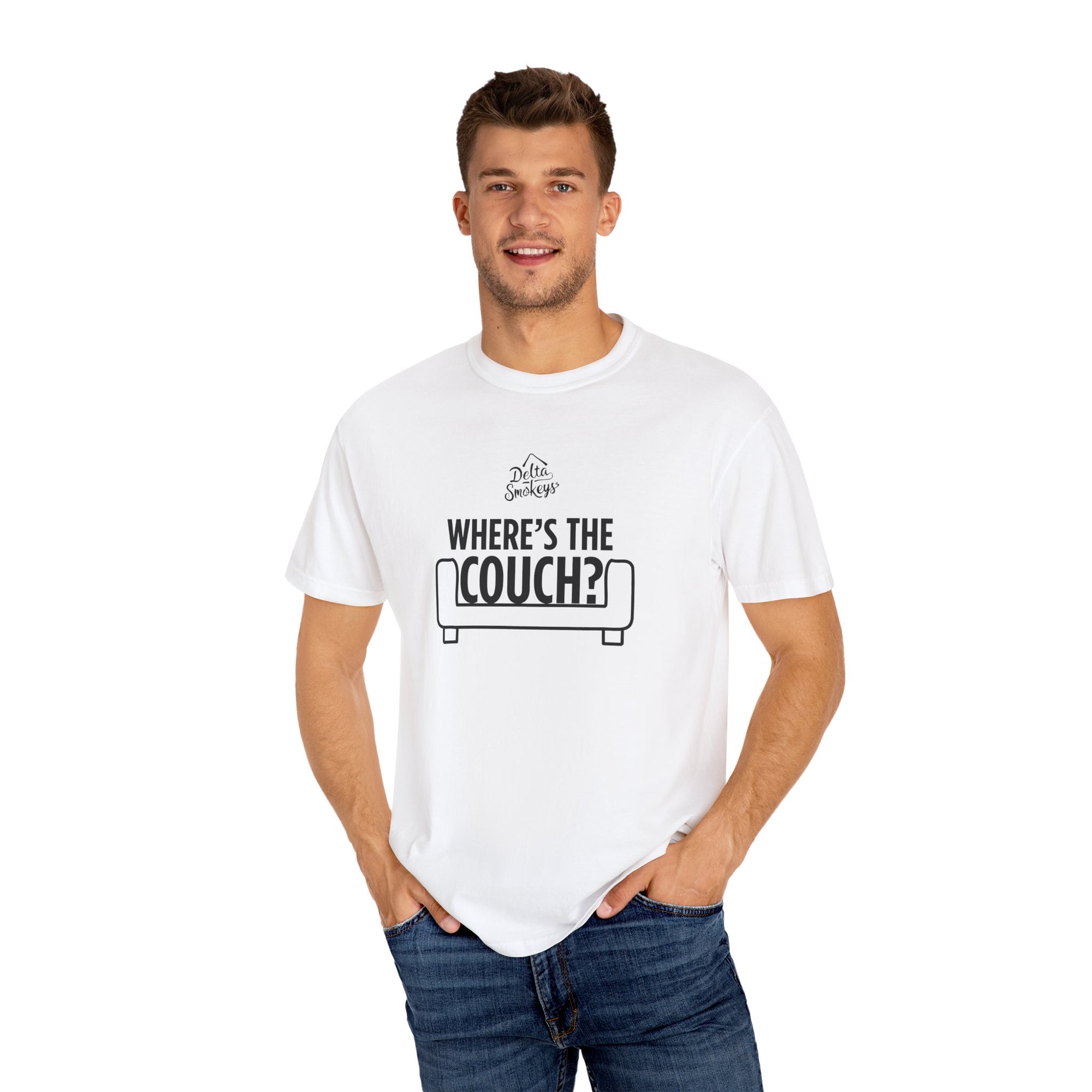 Delta Smokeys Unisex T-shirt - Where's the Couch?