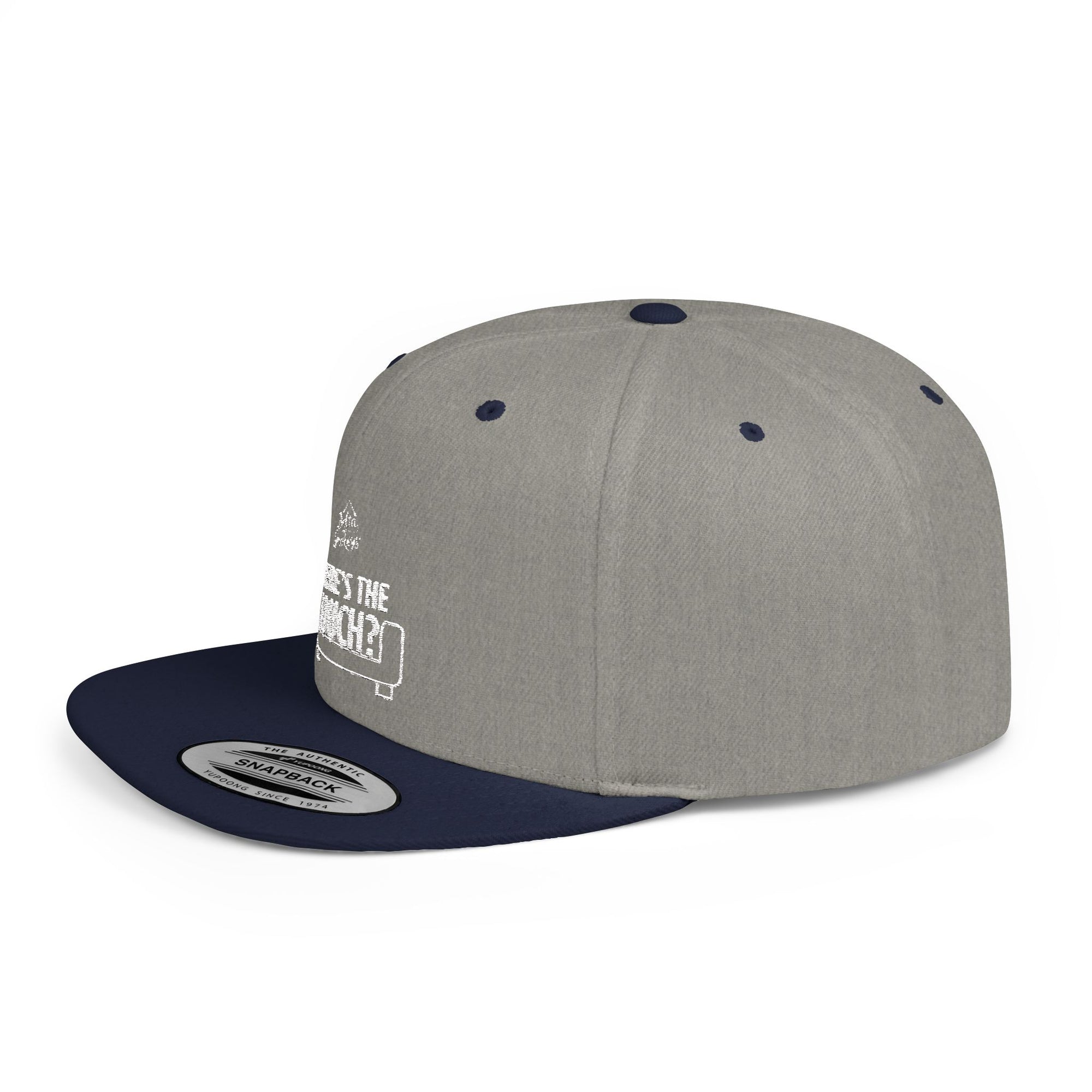 Delta Smokeys Flat Bill Snapback Hat - Where's the Couch?