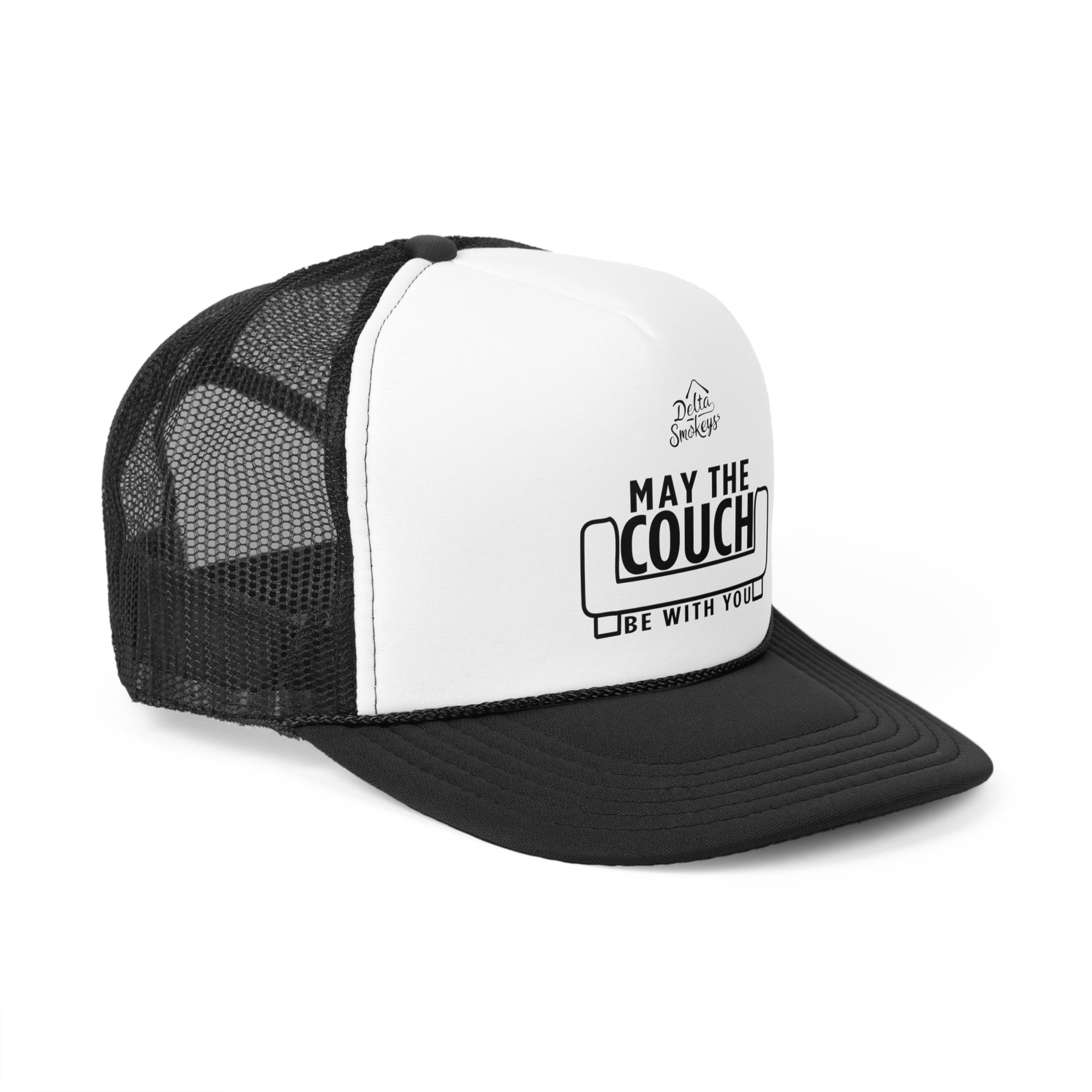 Delta Smokeys Trucker Hat - May the Couch Be With You