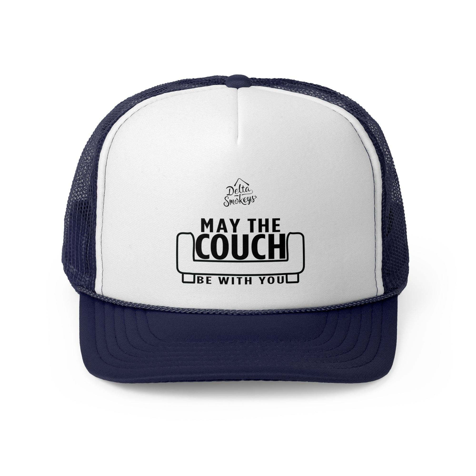 Delta Smokeys Trucker Hat - May the Couch Be With You