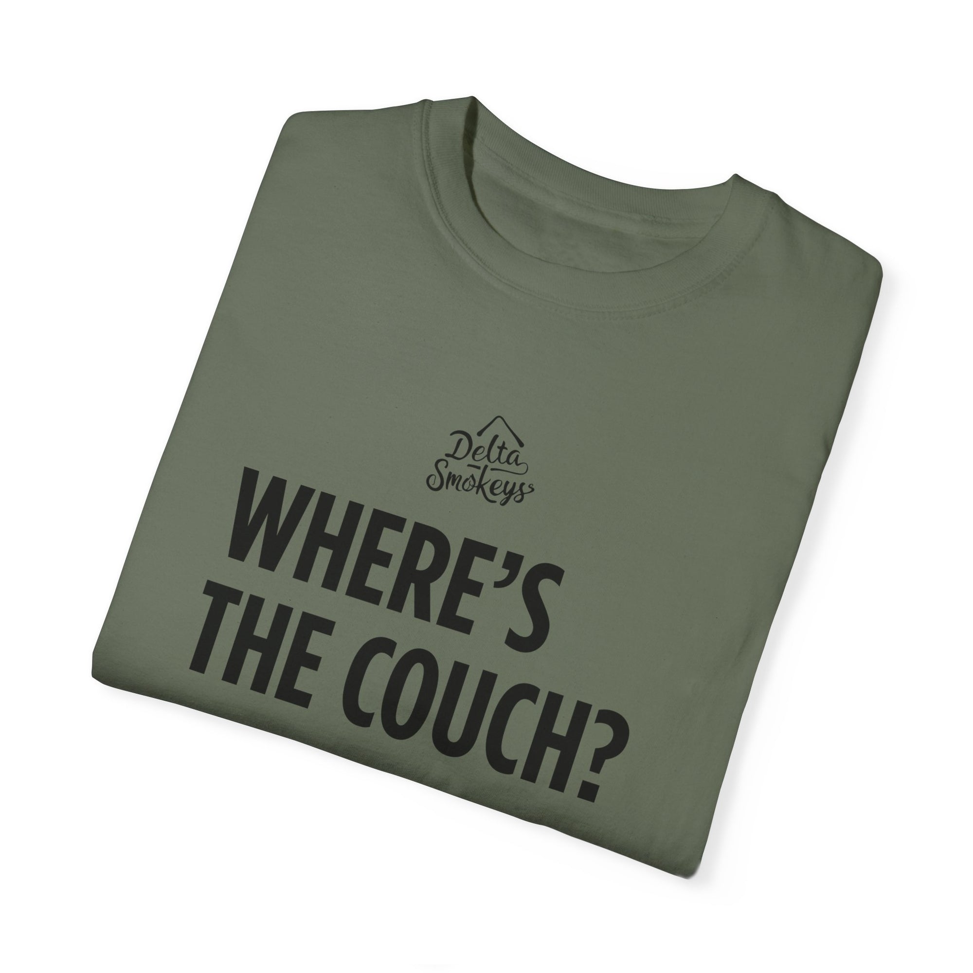 Delta Smokeys Unisex T-shirt - Where's the Couch?