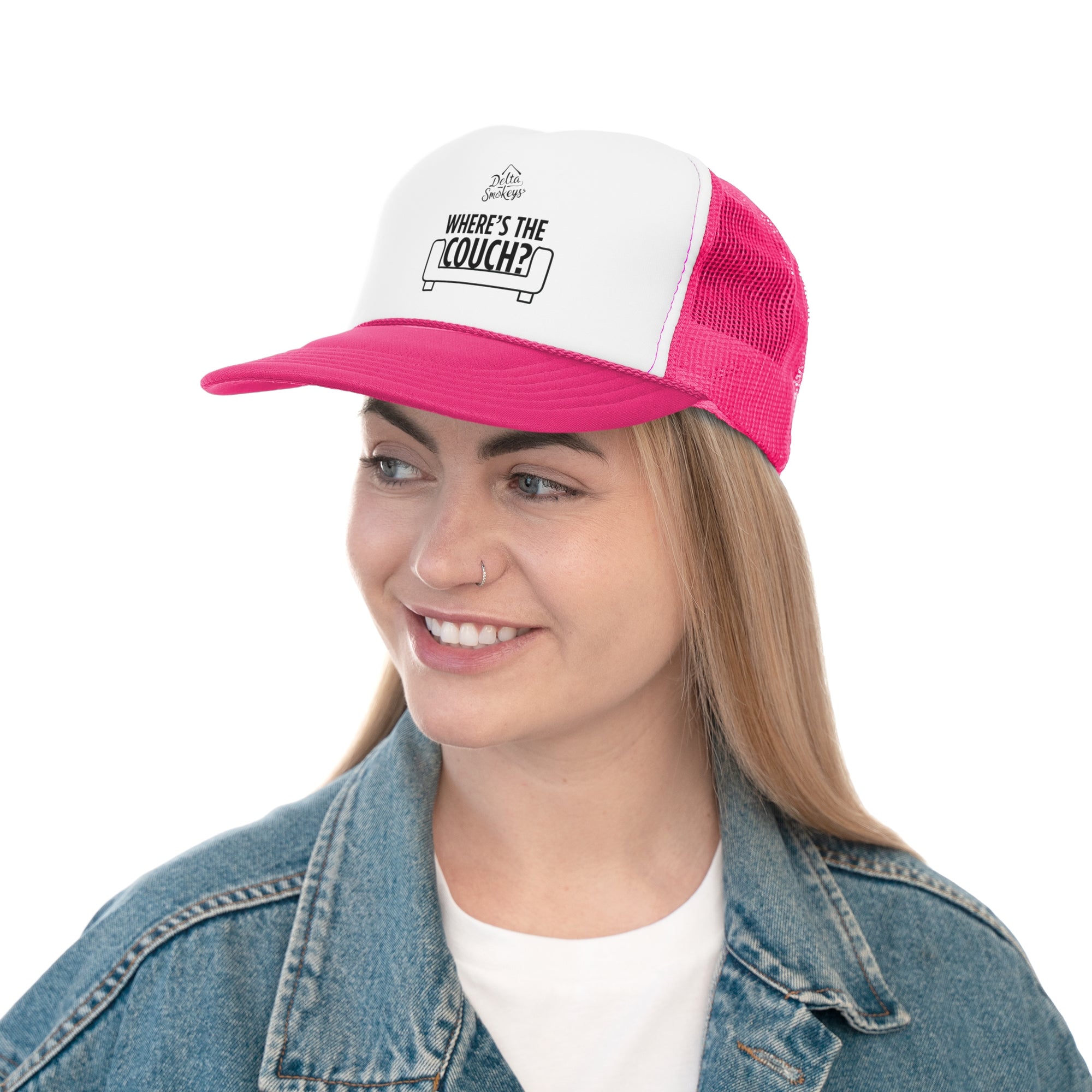 Delta Smokeys Trucker Hat - Where's the Couch?
