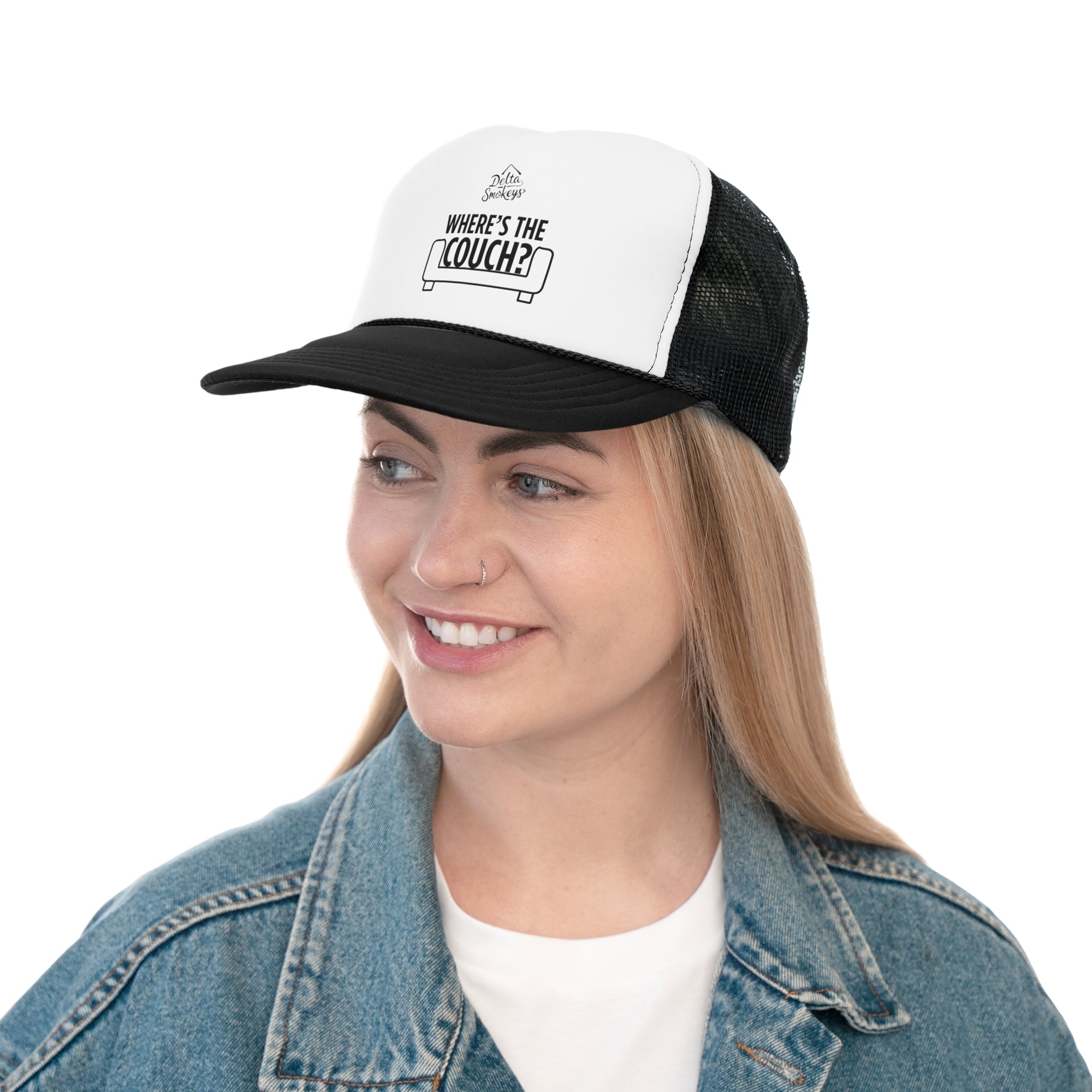 Delta Smokeys Trucker Hat - Where's the Couch?