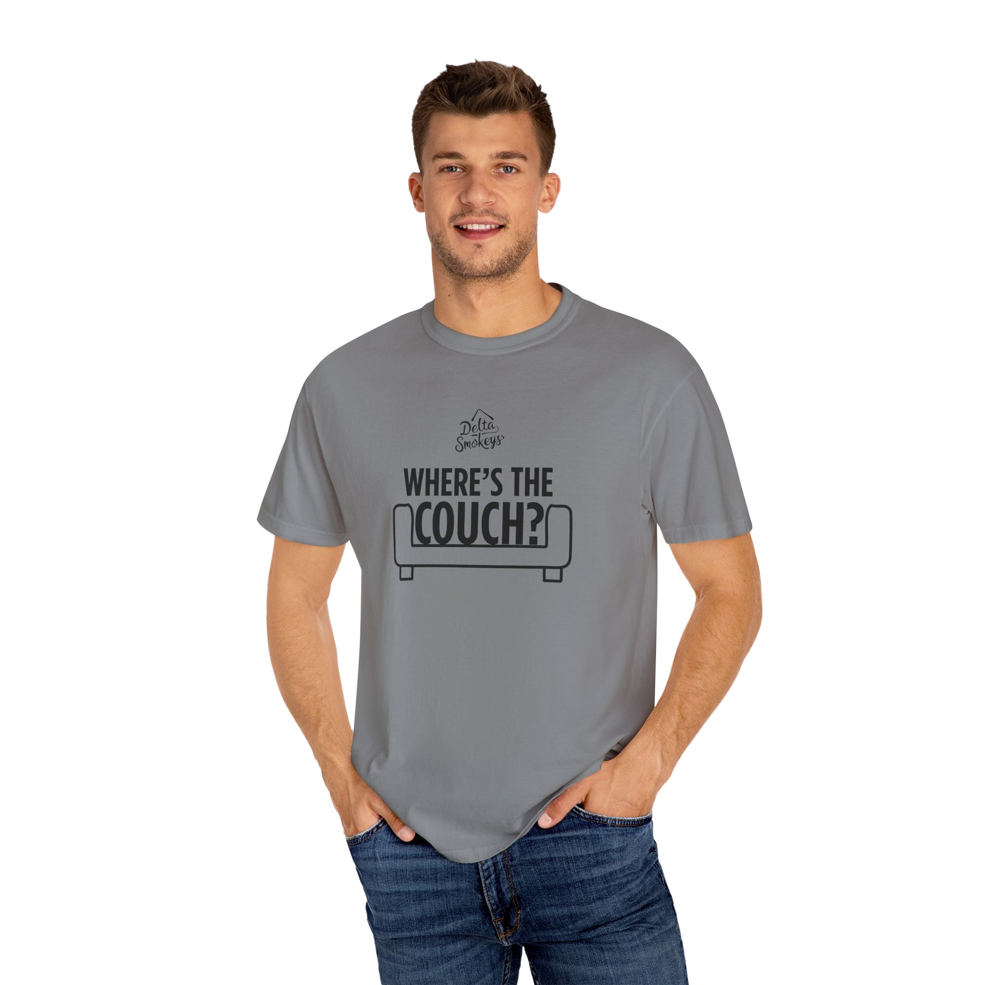 Delta Smokeys Unisex T-shirt - Where's the Couch?