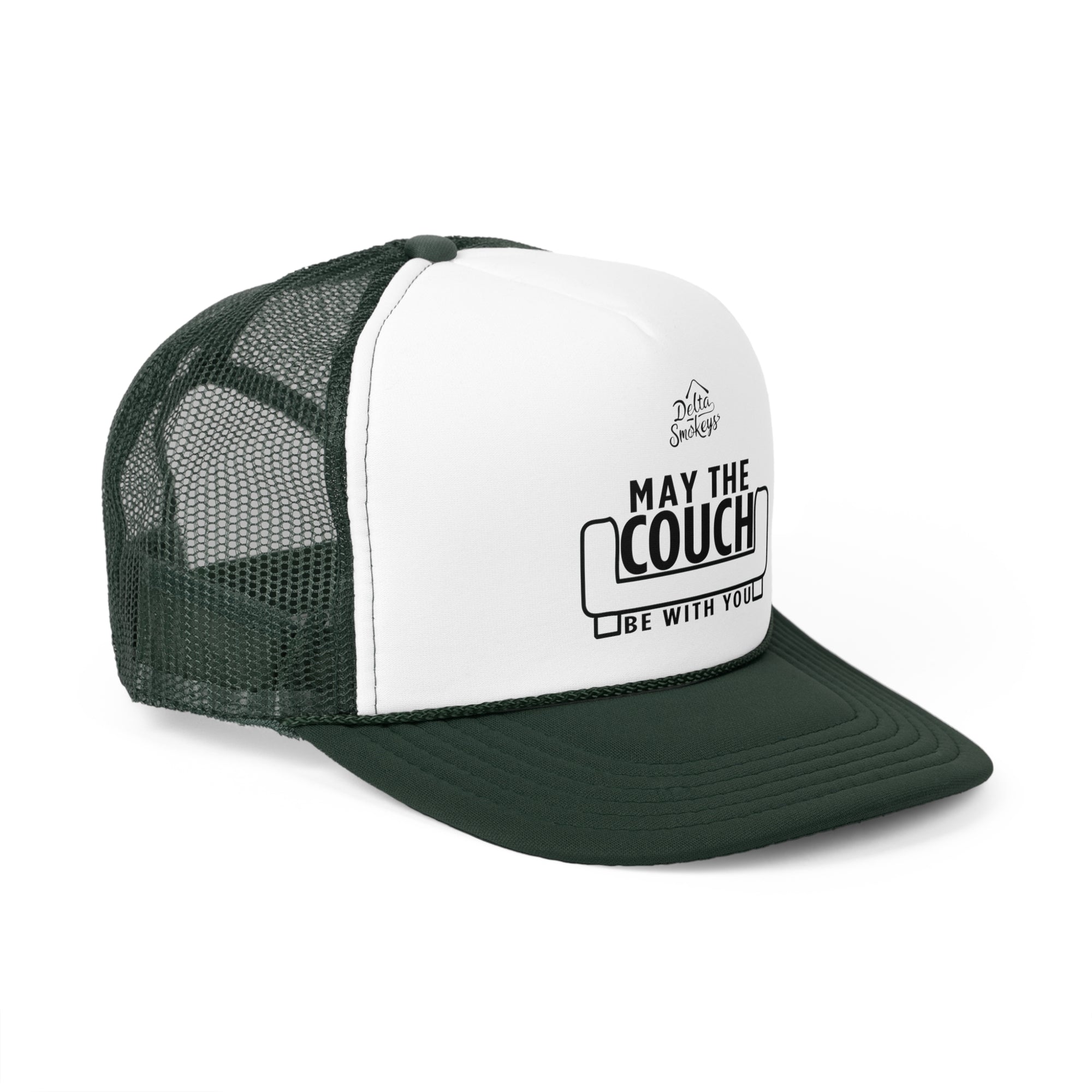 Delta Smokeys Trucker Hat - May the Couch Be With You