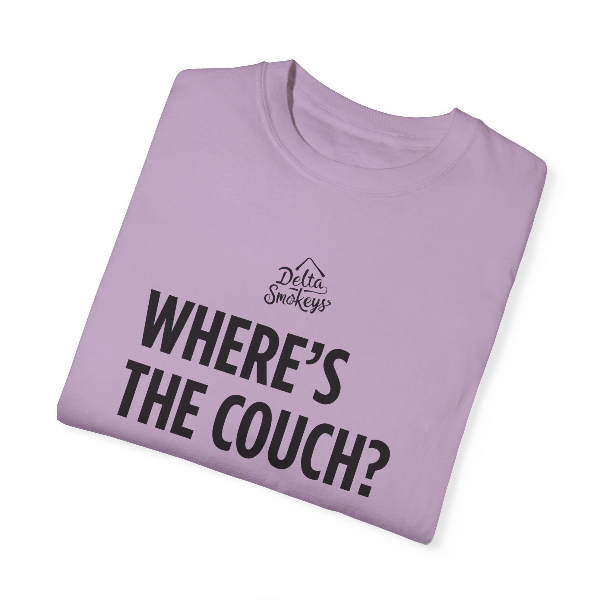 Delta Smokeys Unisex T-shirt - Where's the Couch?
