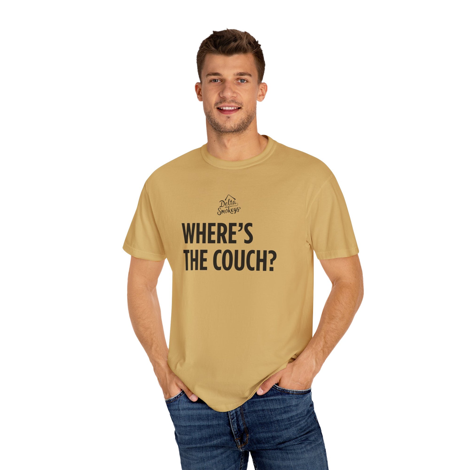 Delta Smokeys Unisex T-shirt - Where's the Couch?