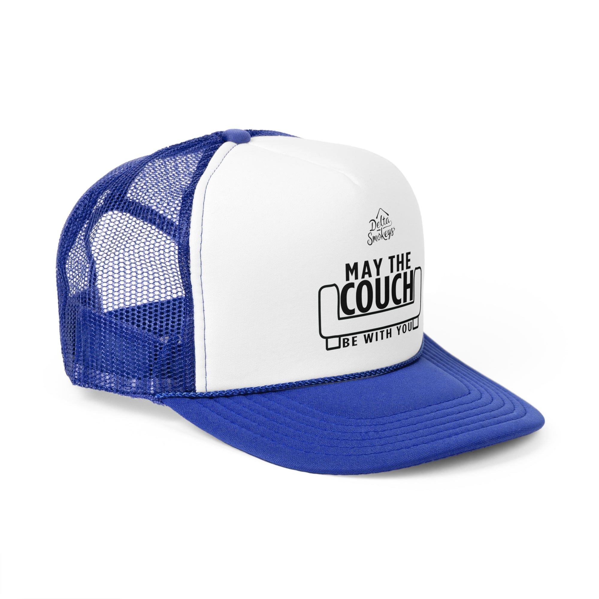 Delta Smokeys Trucker Hat - May the Couch Be With You