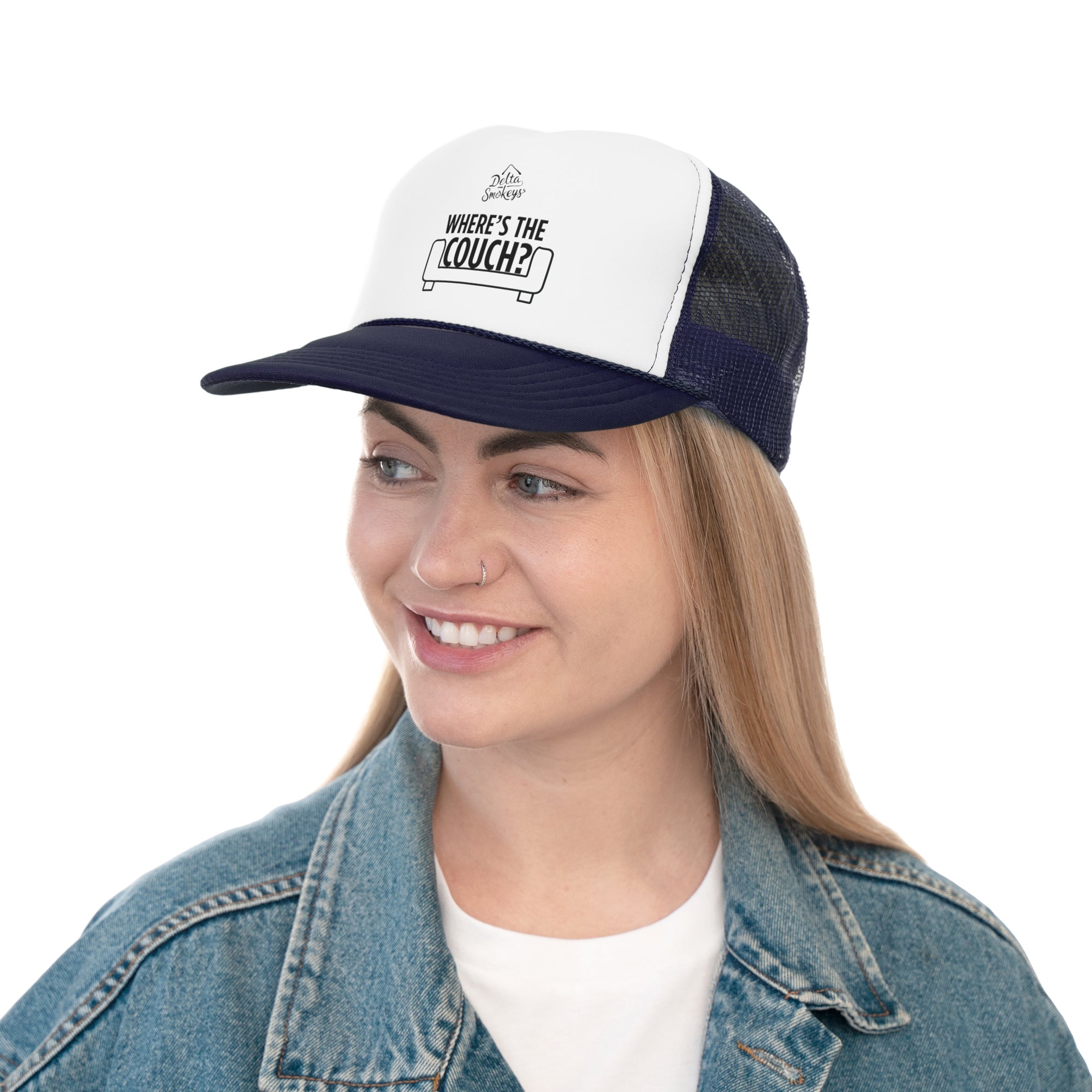 Delta Smokeys Trucker Hat - Where's the Couch?