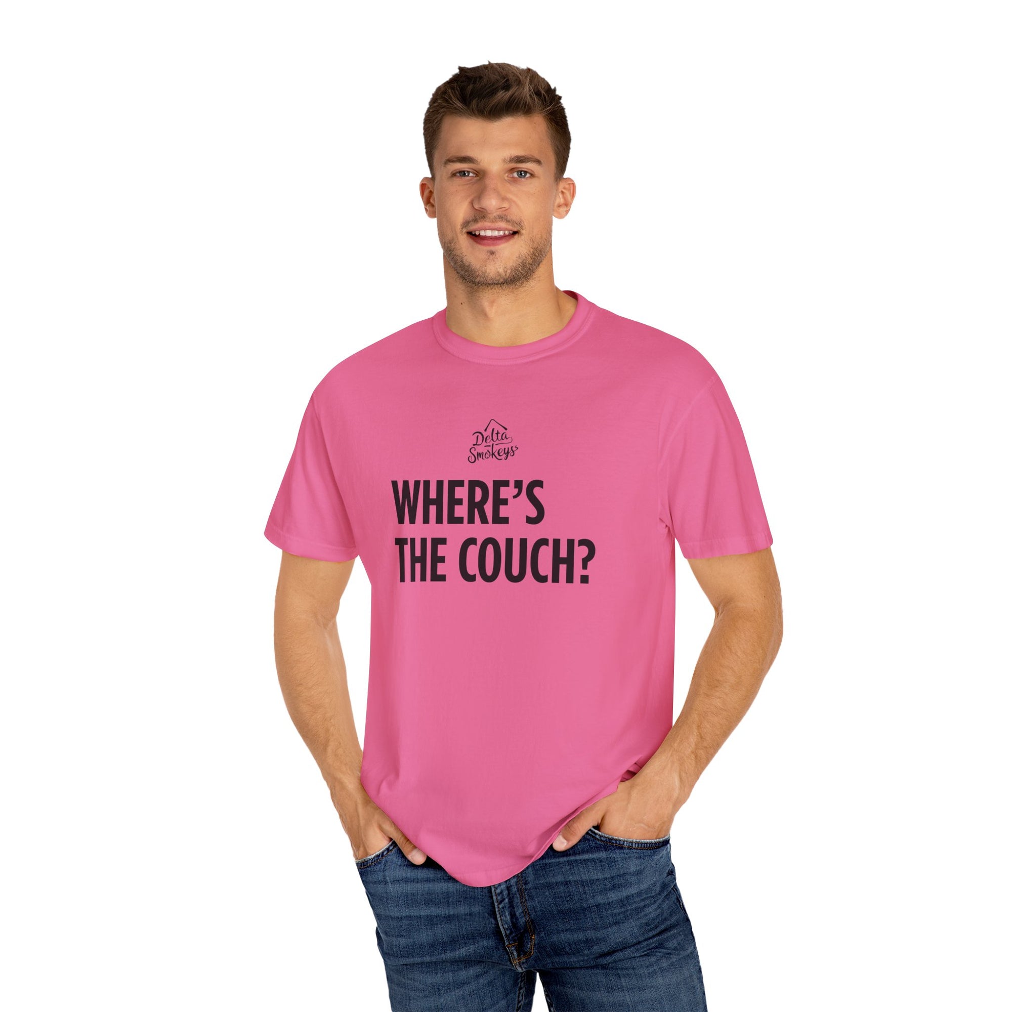 Delta Smokeys Unisex T-shirt - Where's the Couch?