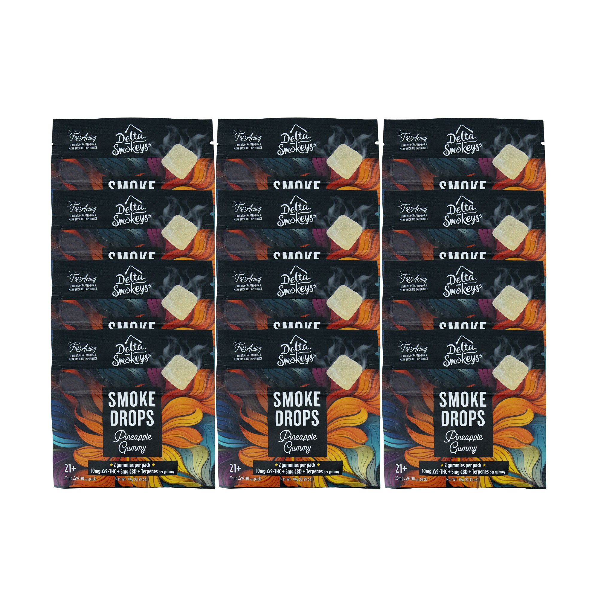 Smoke Drop Pineapple Gummy