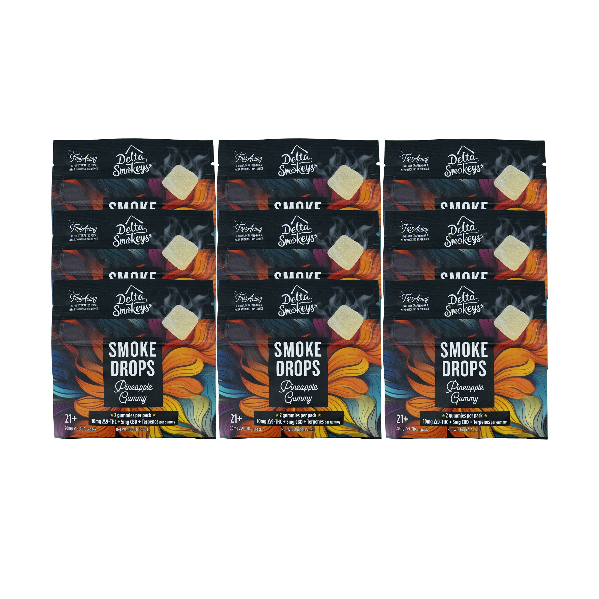 Smoke Drop Pineapple Gummy