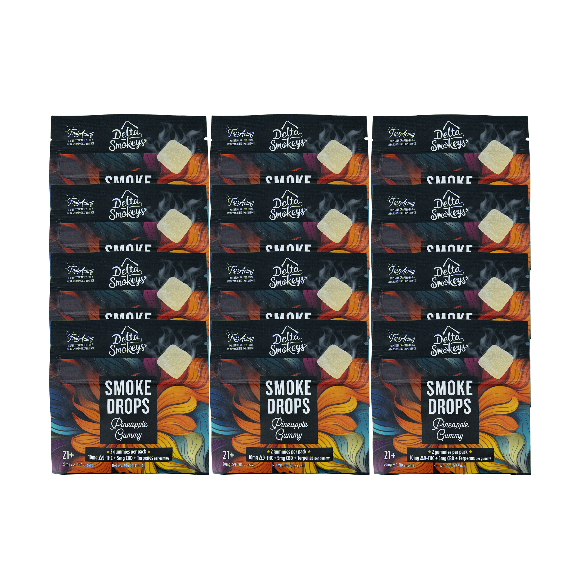 Smoke Drop Pineapple Gummy