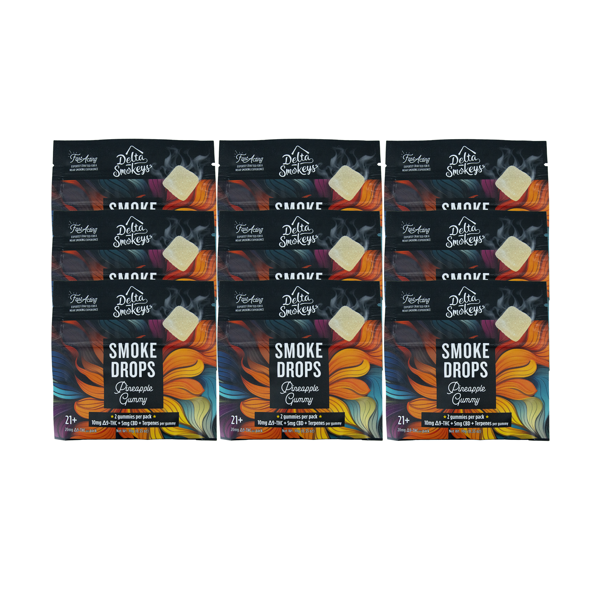 Smoke Drop Pineapple Gummy