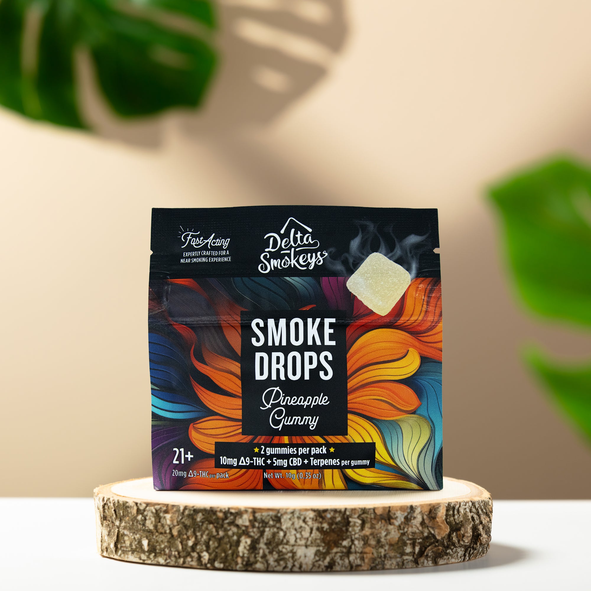 Smoke Drop Pineapple Gummy